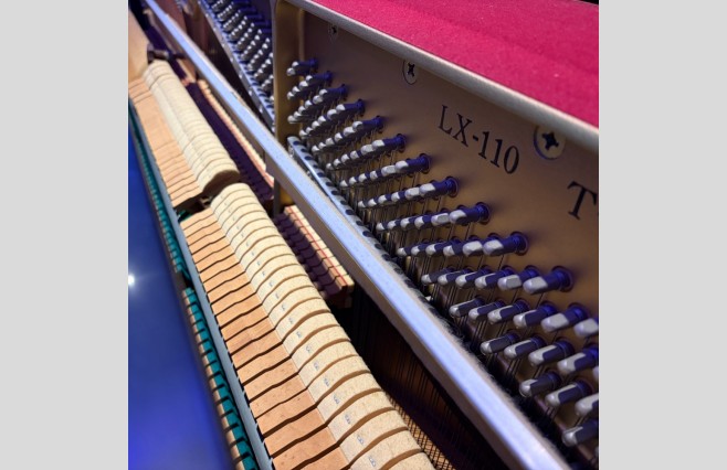 Yamaha Polished Ebony LX-110 TP-E Upright Piano, Used - All Inclusive Premium Package (SN:J1647588) - Image 8